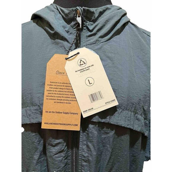 NWT Avalanche Outdoor Supply Women’s Water Resistant Mid-Length Jacket Lg - Picture 9 of 12